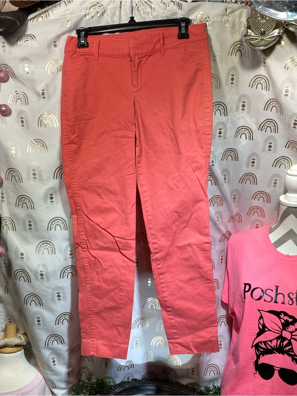 Old Navy Coral Pink Women’s Cropped Pants